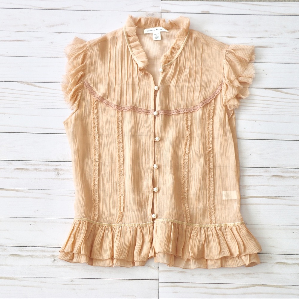 Banana Republic blouse wear to work